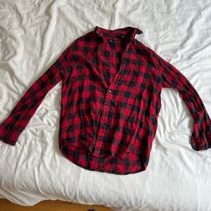 Red and black flannel